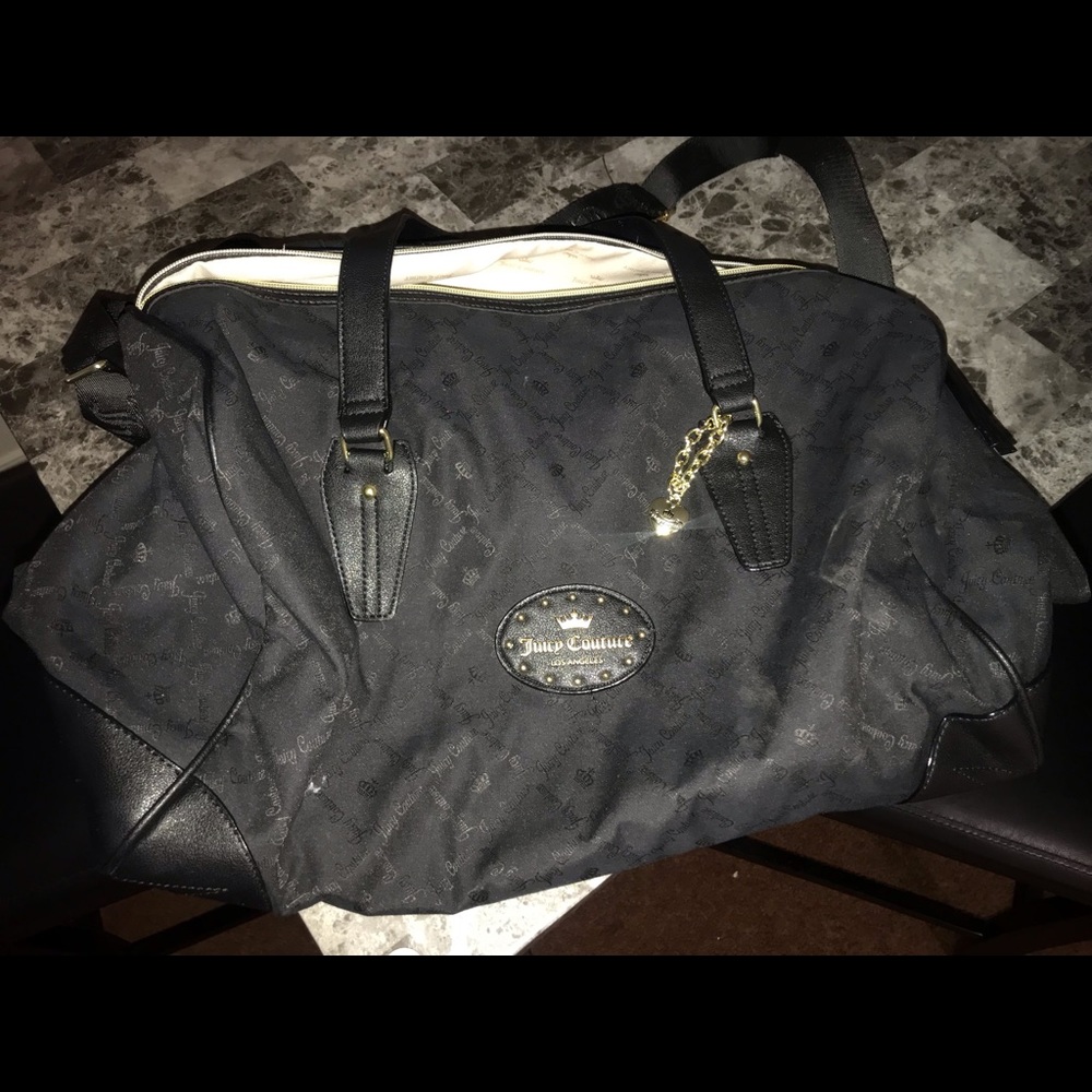 Black Juicy Duffle bag brand new never used
